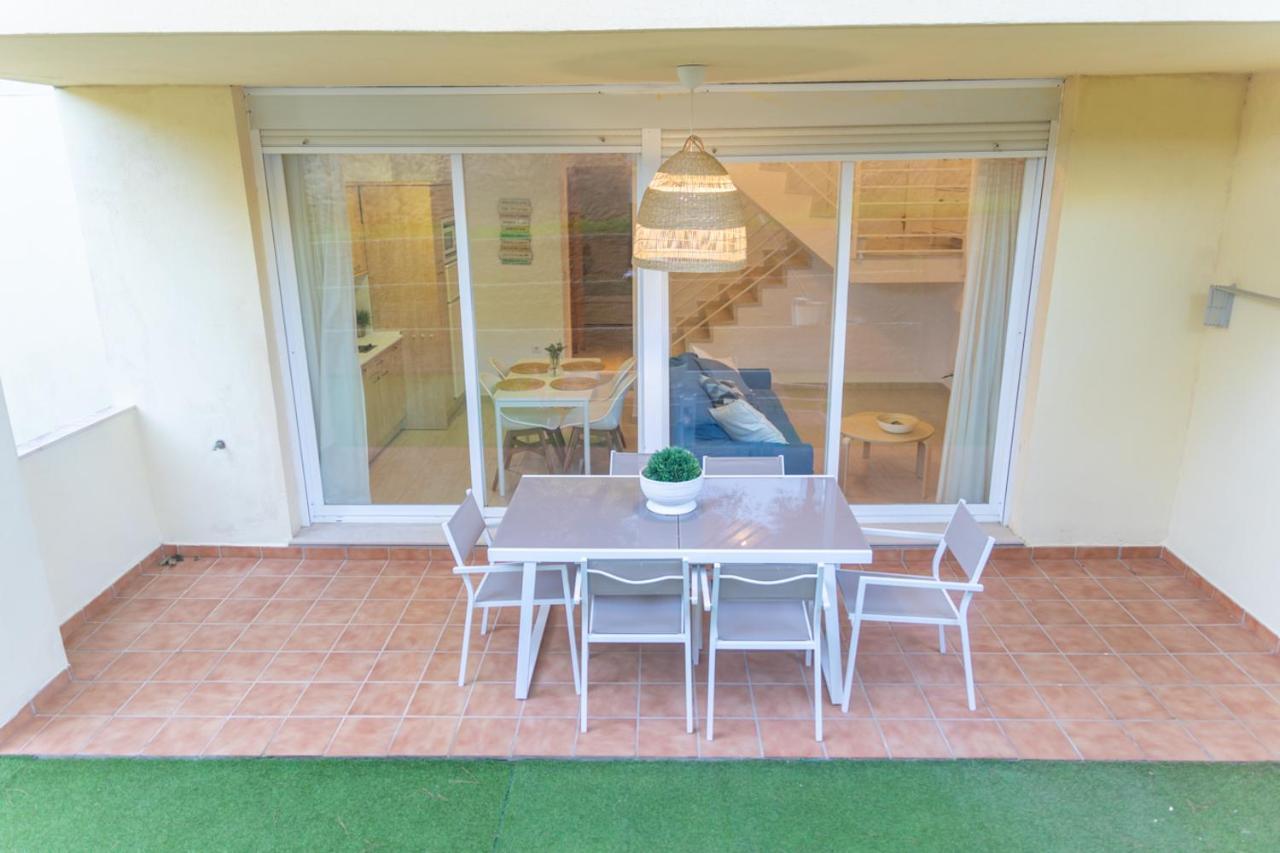 Duplex Sereno 7 - Piscina, Garaje, Jardin Y Playa Los Canos De Meca Kültér fotó